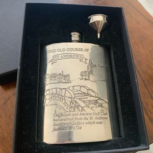 VINTAGE Golf Collector’s Flask